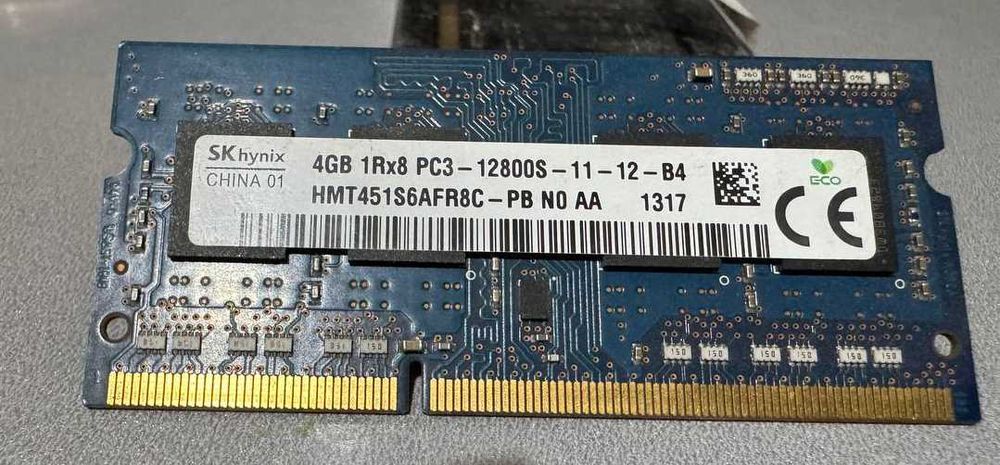 Продается оперативная память для ноутбука Skhynix DDR3 4gb