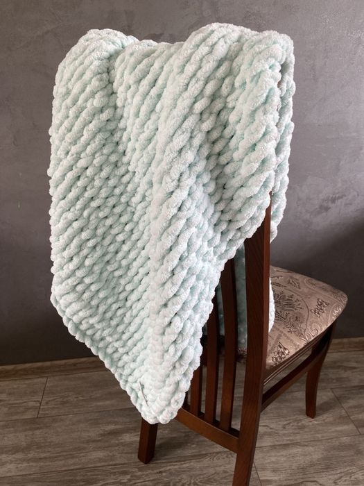 Одеяла вязаные на заказ