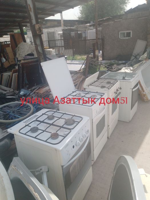 Улица Азаттык дом51 Продам газовую - электро плиту