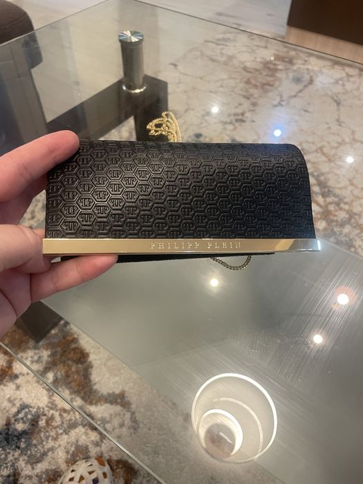 Оригинални очила Philip Plein с чантичка от кожа