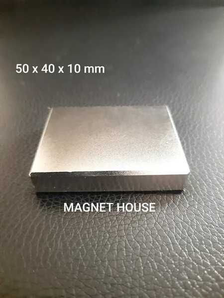 50x40x10mm Неодимов магнит N52, 2000Gs Neodymium magnet NdFeB magnit