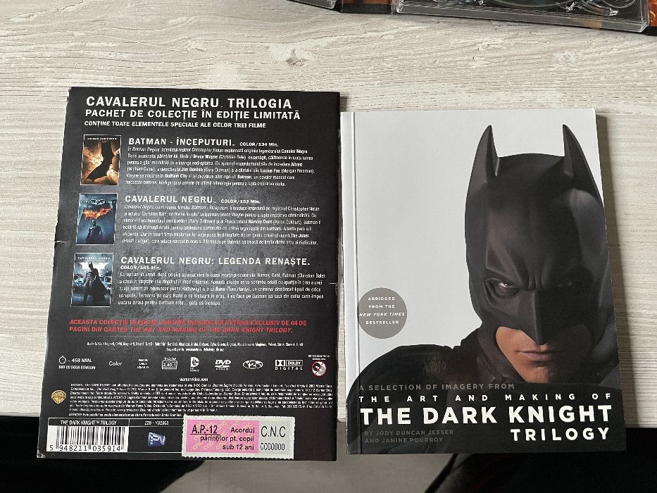 Trilogia The Dark Knight (6 DVD-uri) - BoxSet , sub. romana, NOU!