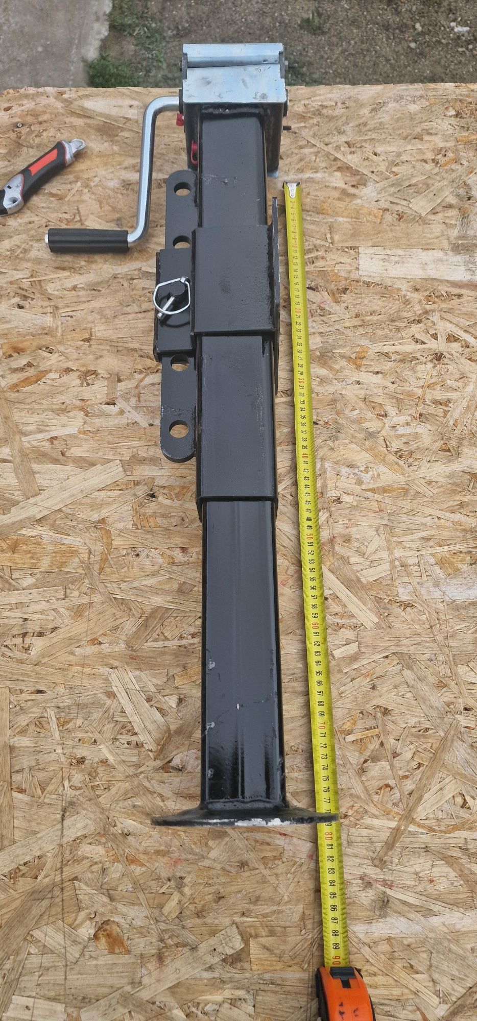 Picior sprijin cu reductor remorca 5 tone import Italia preț 650 lei s