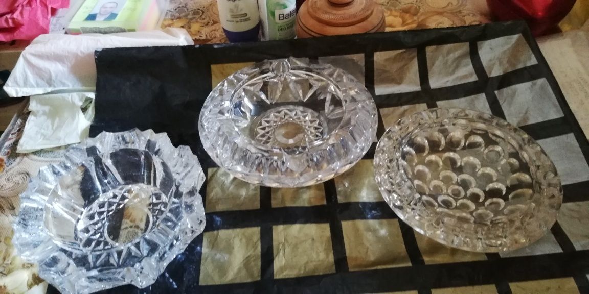 Кристални пепелници
