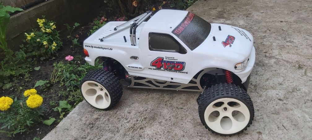 Automodel rc FG  Zenoah 4x4 1/6 benzina nu nitro traxxas hpi