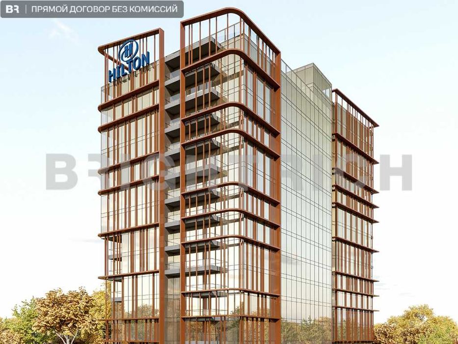 Аренда офиса 2453,8м2 в бизнес центре класса А - Hilton