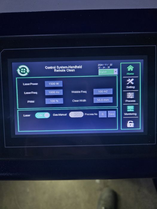 3 кW Лазер за заваряване, почистване и рязане на метали