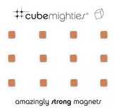 Set 12 magneti Cube mighties - Magnet de frigider - Metal - Cupru