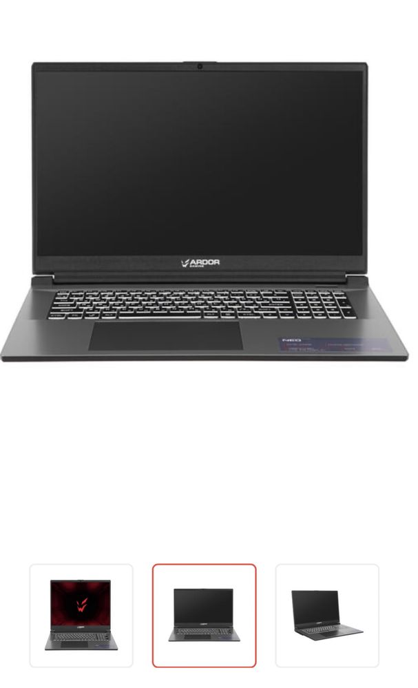 Ноутбук ARDOR GAMING Neo G17-I5ND205 серый un