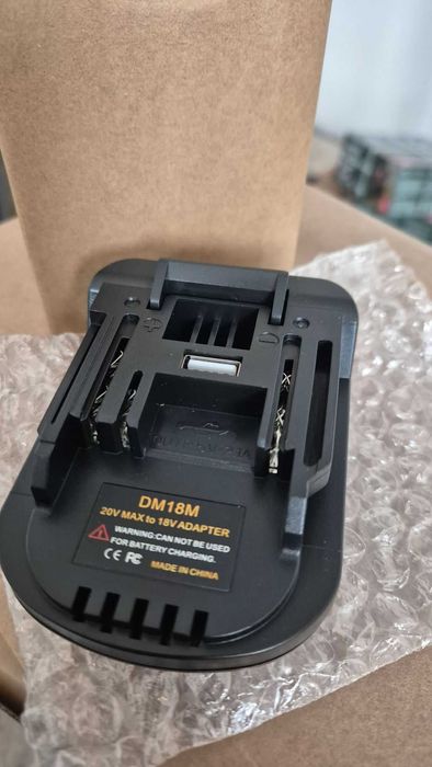 НОВ адаптер DeWalt и Milwaukee 18V към Makita 18V