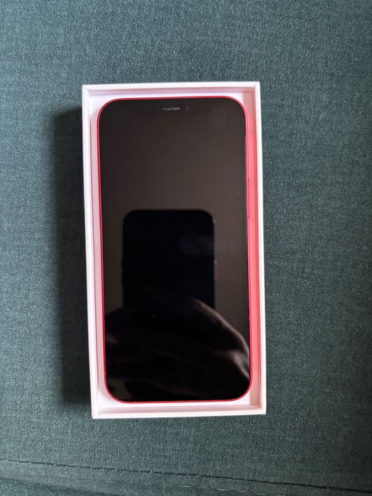 iPhone 12 mini, red, 64 GB, отлично състояние