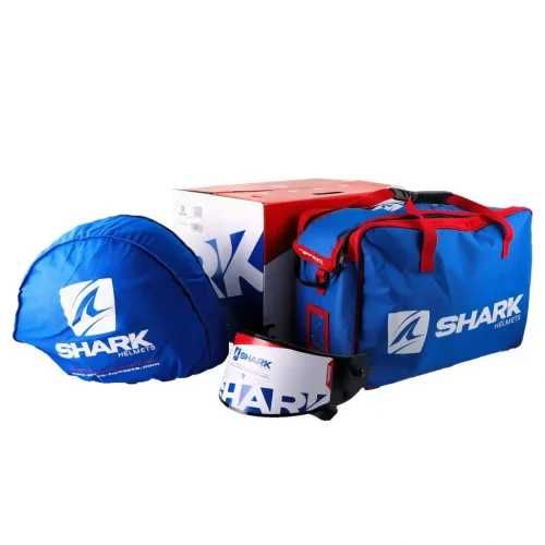 Мото Каска за мотор  SHARK AERON GP BLANK SP  BLUE Official FIM MotoGP
