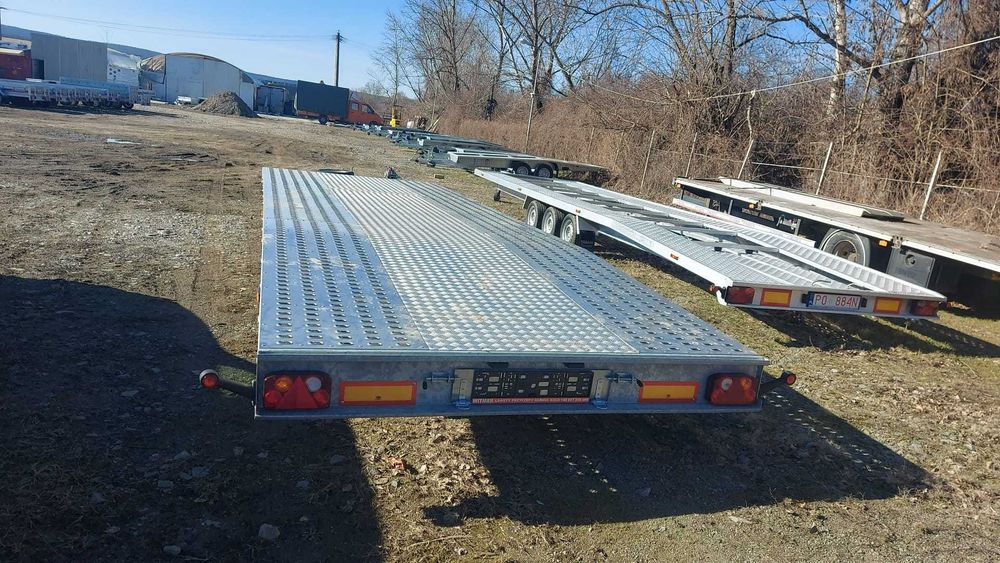 Trailer Jupiter 3.5 tone 6 metri 3 axe  + tabla striata