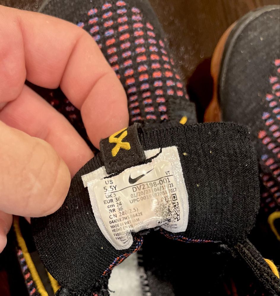 Nike vapormax 38номер