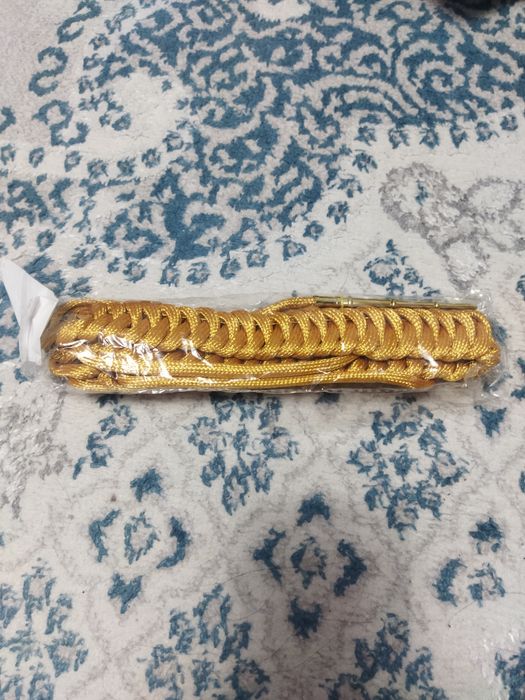 Аксельбант и парадный ремень