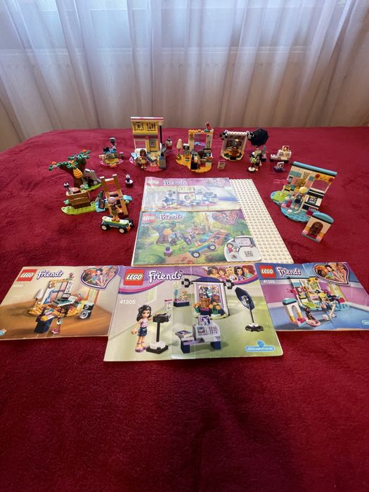 Lego Friends - 5 seturi si placa mare cadou