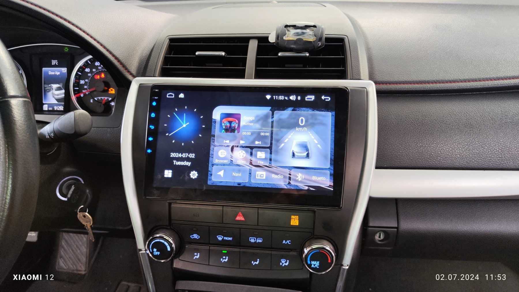 TOYOTA CAMRY 2015/2017 10.1'' андроид навигация, 9130
