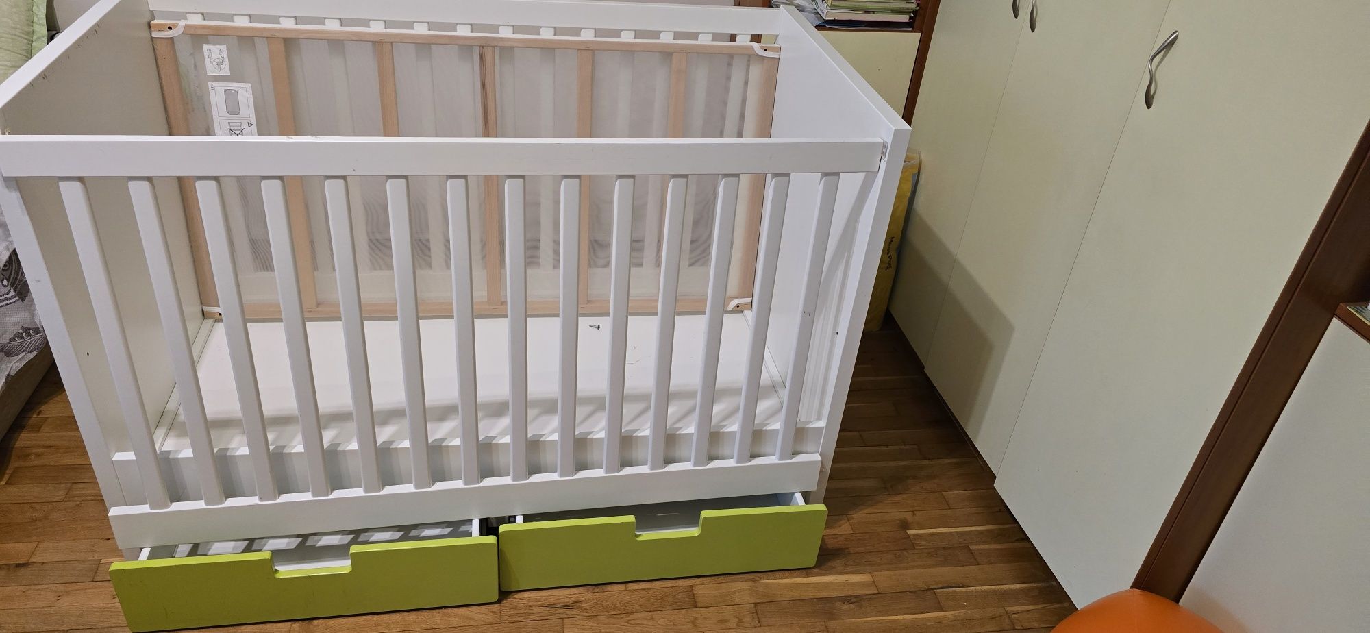 Бебешко/детско легло IKEA STUVA с матрак