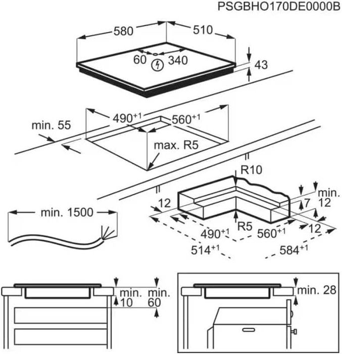 Plita Vitroceramica AEG HK654070IB Import Germania Garantie AEG253