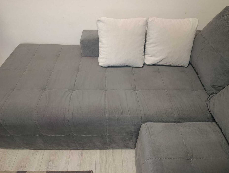 Разтегателен ъглов диван