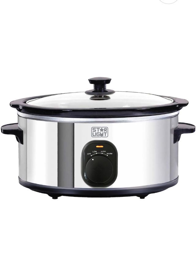 Slow cooker Star-Light SCB-524SS, 4.5l, 240W, Vas ceramica detasabil,