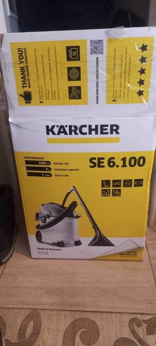 Karcher моющий пылесос и для сухой чистки