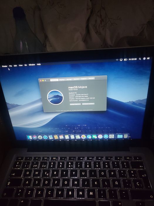 MacBookPro 2012 urme de uzura