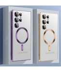 Samsung S22/S23/S24/S25/PLUS/ULTRA FE EDGE Husa Luxury TPU Magnetica