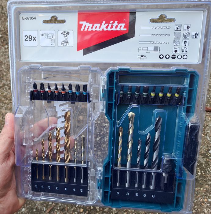 Makita E-07054 комплект свредла и битове