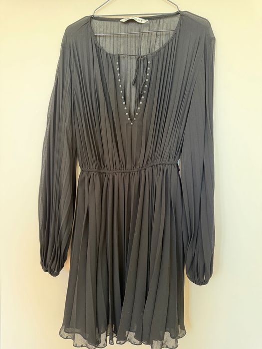 Черна рокля Zara, размер S, отлично състояние