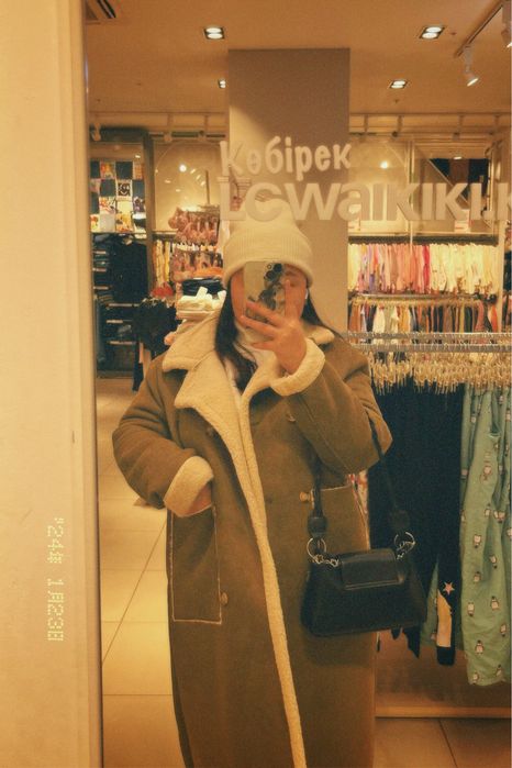 дубленка.  женская