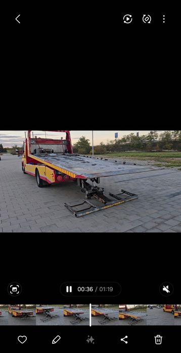 Iveco daily 72c17 , autoplatforma platforma hidraulică , mercedes