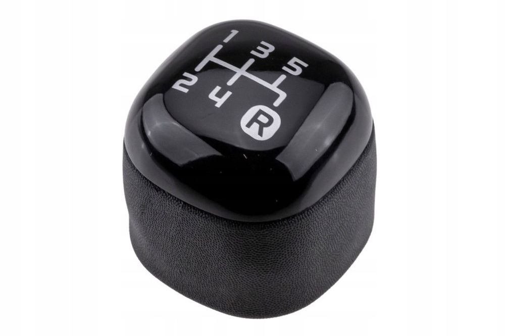 Топка за скоростен лост, Fiat Panda 319, 5 скорости, Черен