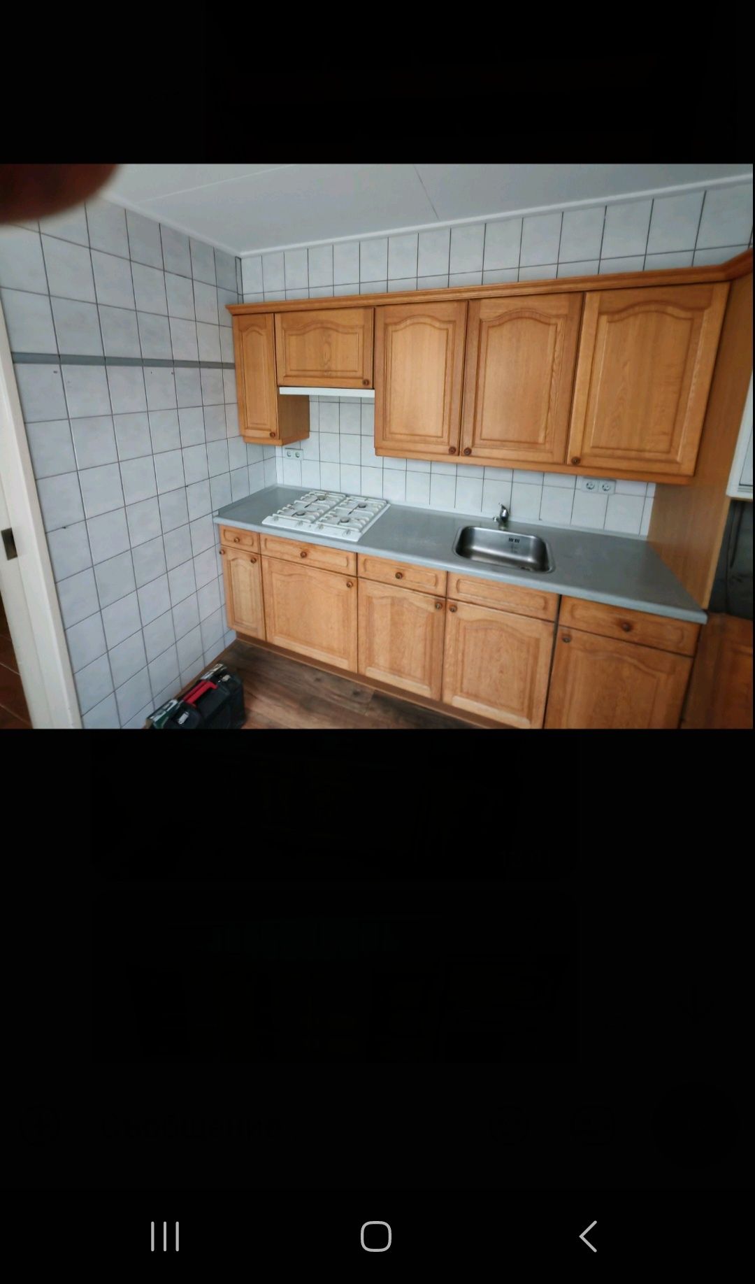Дъбова кухня с уреди