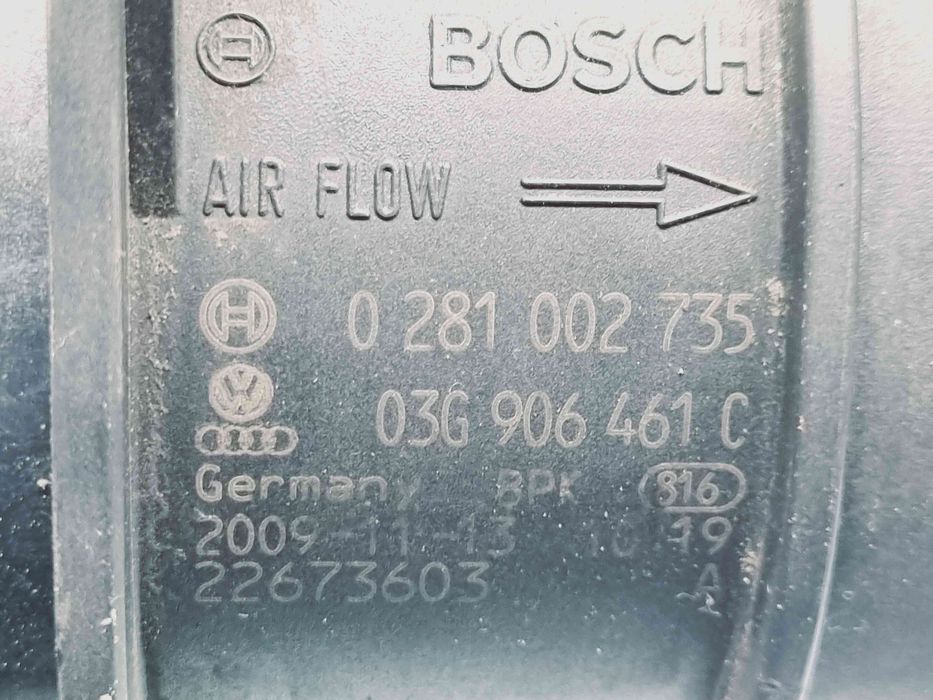 Debitmetru aer AUDI A6 (4F2, C6) [Fabr 2004-2010] 03G906461C 2.0 TDI C
