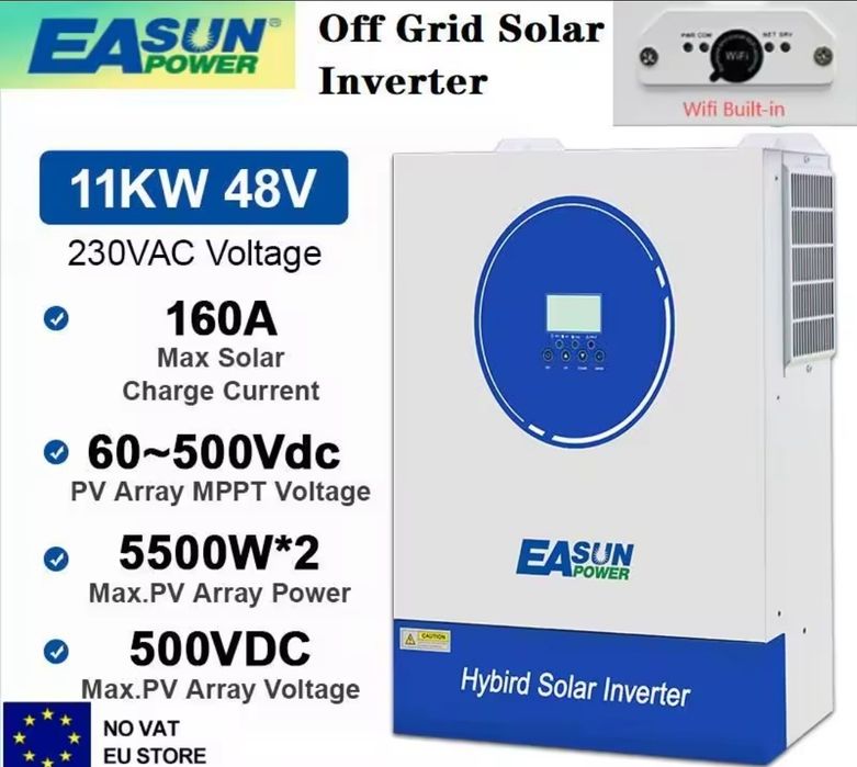 Invertor Easun 48V 11kw hibrid