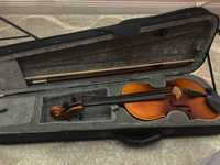 скрипка, мост и пульт