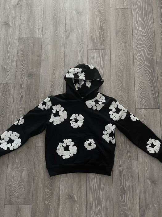 Hanorac Denim Tears Black White S