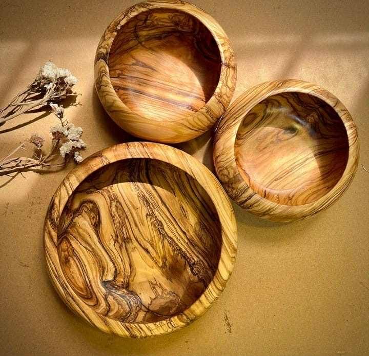 Дъски за рязане от маслина (купа,чинийки,хаван)