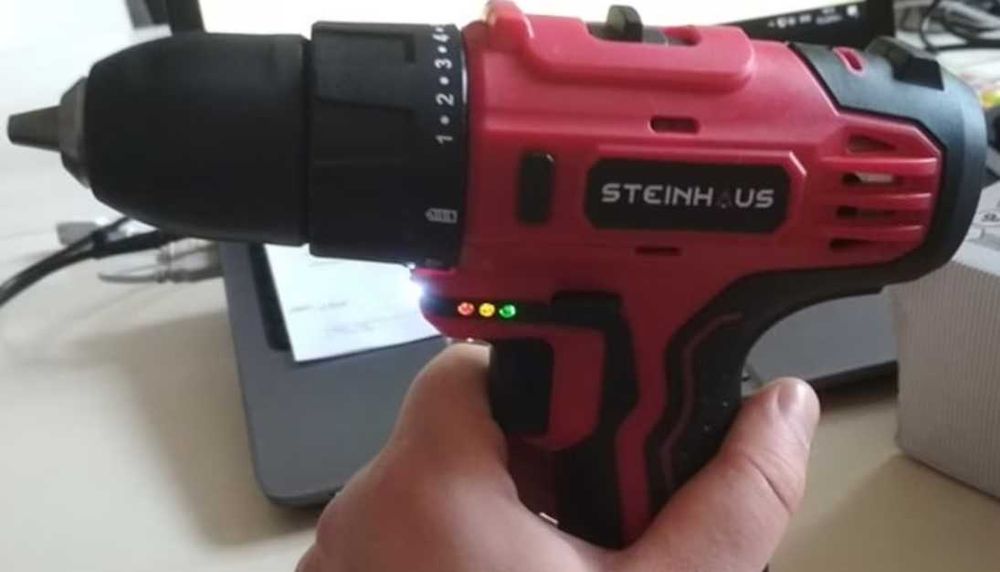 Акумулаторна бормашина-винтоверт Steinhaus PRO-CD108