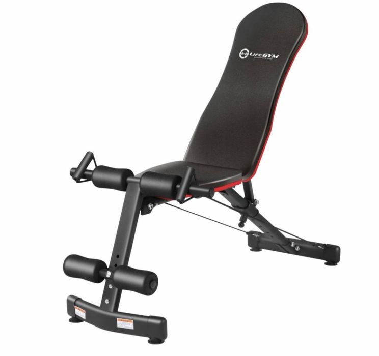 Лежак для пресса и штанга Скамья для штанга и гантели