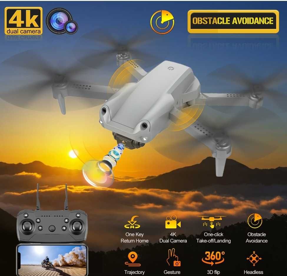 Чисто нов с две камери 4k Dron Дрон Z608