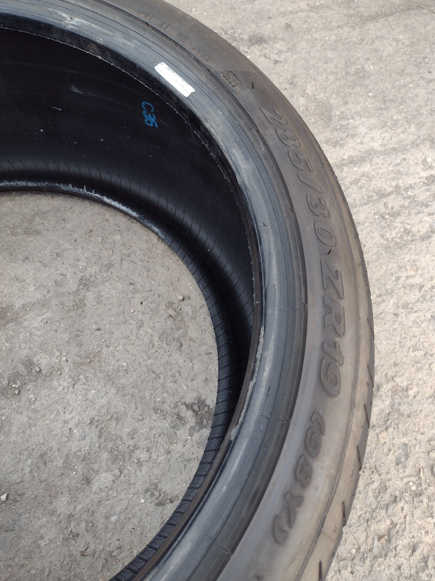 Спорт пакет 285/30/19+255/35/19 Pirelli P Zero MO dot3223