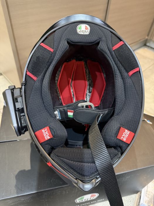 Каска Agv Pista GP RR + Cardo NEO - размер L