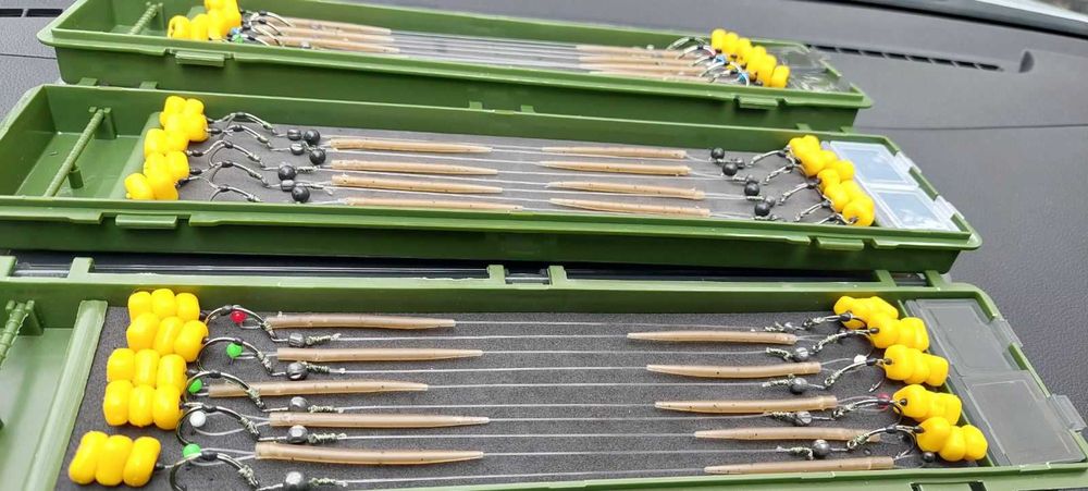 Поводи за шаран,куки за риболов