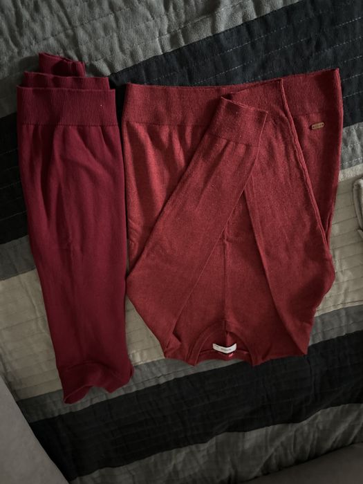 Lot pulovere bordo - baieti- 9-10 ani