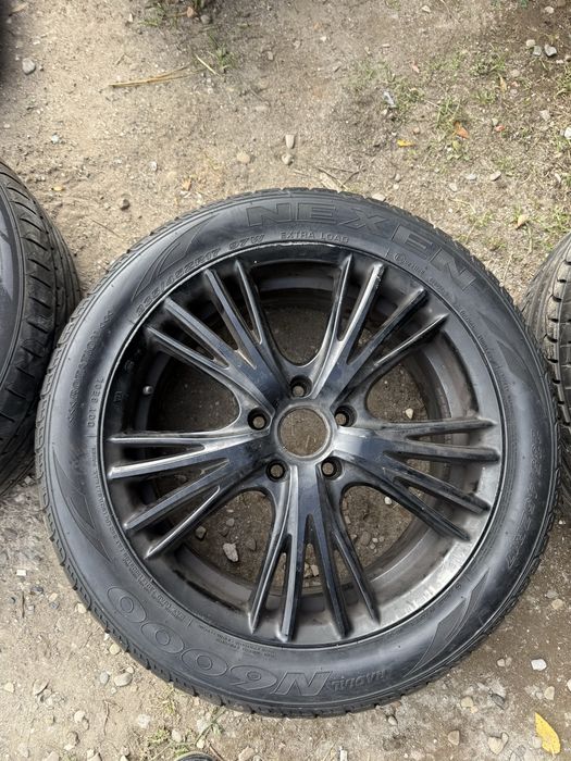 Vand 4 roti complete aftermarket, 2 cauciucuri nexen, 2 hankook.