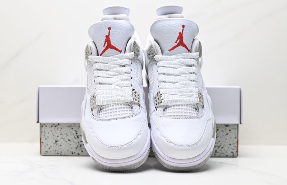Air Jordan 4 Retro White Oreo -41