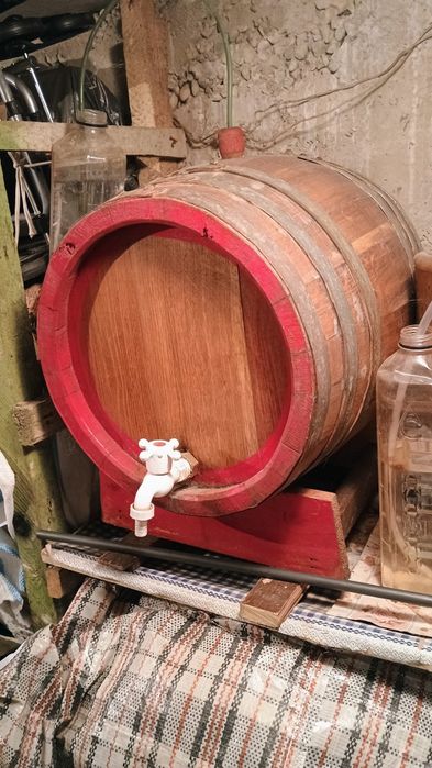 Butoi salcâm cu canea și damingene sticla