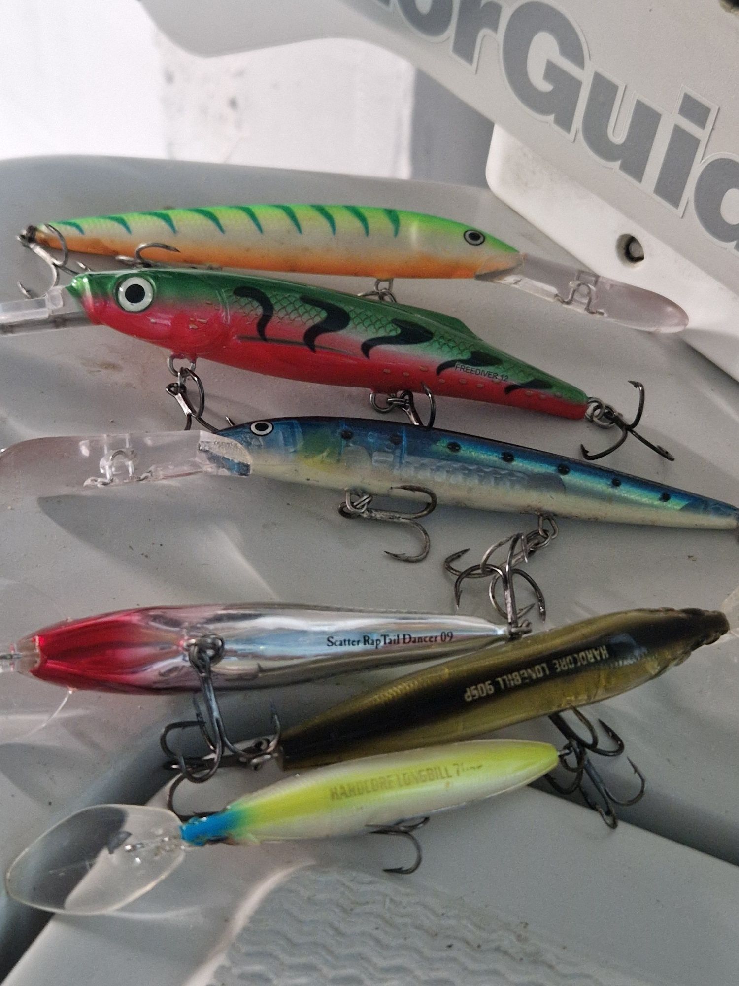 Воблери за тролинг Salmo Rapala Duel за бяла риба сом щука костур
